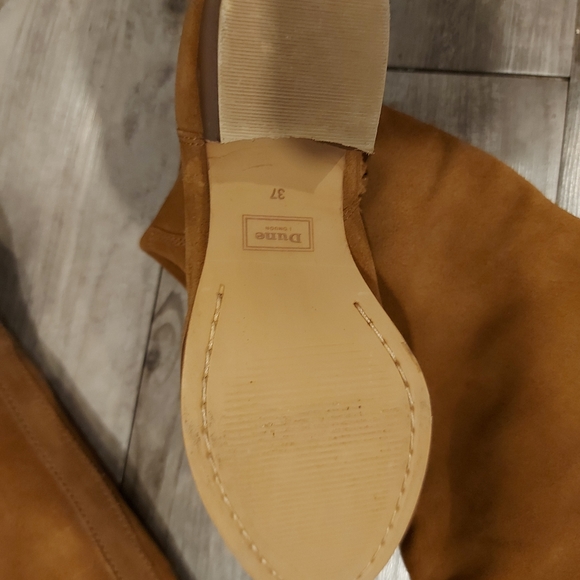 Dune London Over-the-Knee Suede Boots - Picture 2 of 7